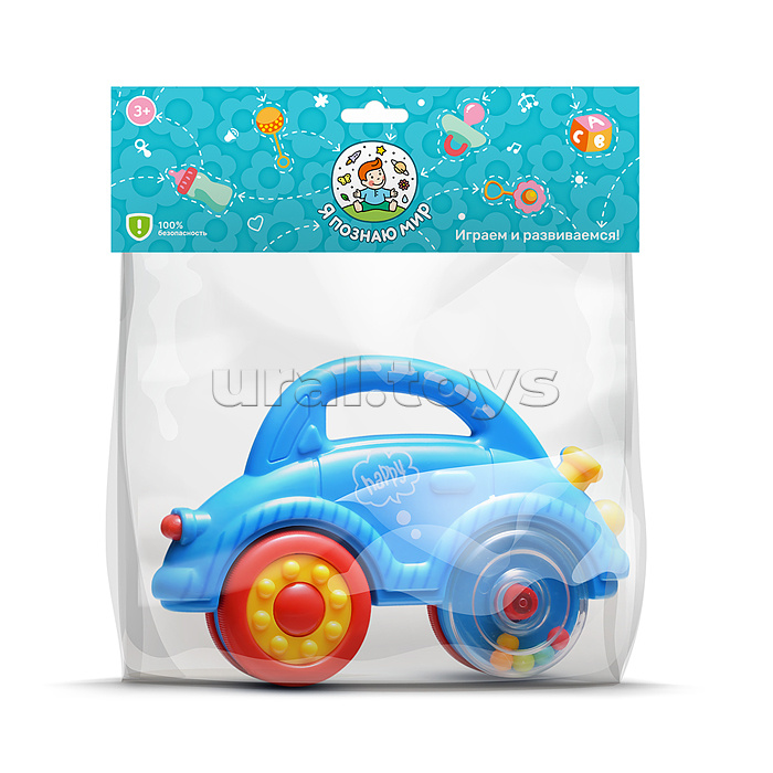 Набор погремушек "Машинка" в пакете
