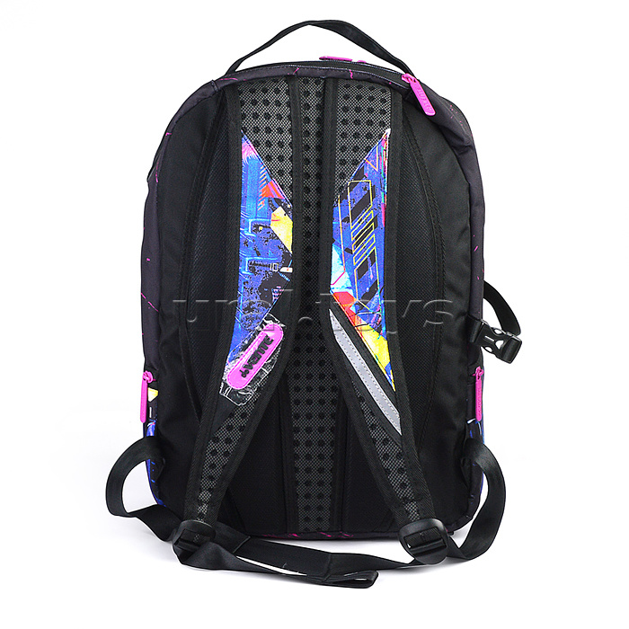 Рюкзак "Label. Cyber Cat" подростковый 39x30x17 см (19 л) вес 750 г, эргономичная вентилируемая спинка