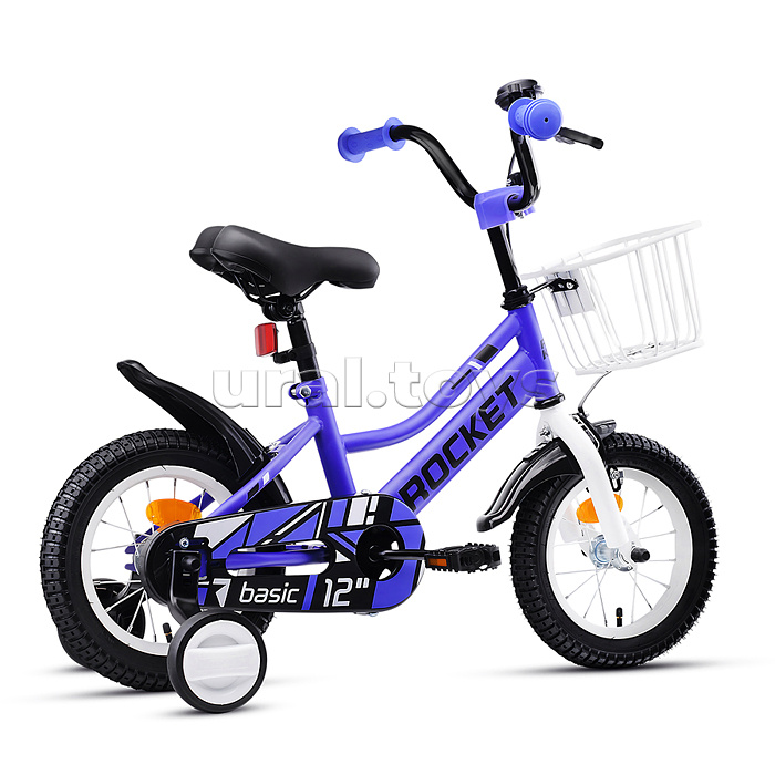 Велосипед 12" Rocket Basic, цвет сиреневый