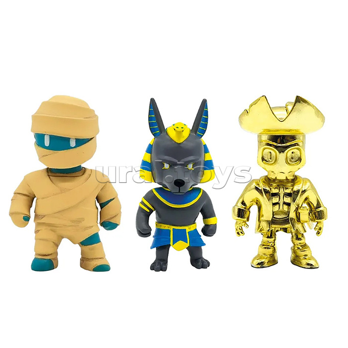 3D фигурка, 3 шт в упаковке, 5 см, 3D фигурка, 3 шт в упаковке, 5 см,