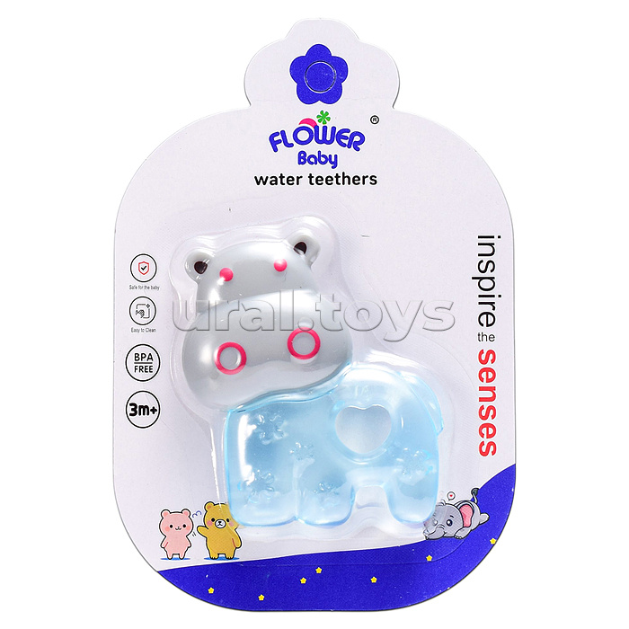 Игрушка -грызунок "Бегемот"