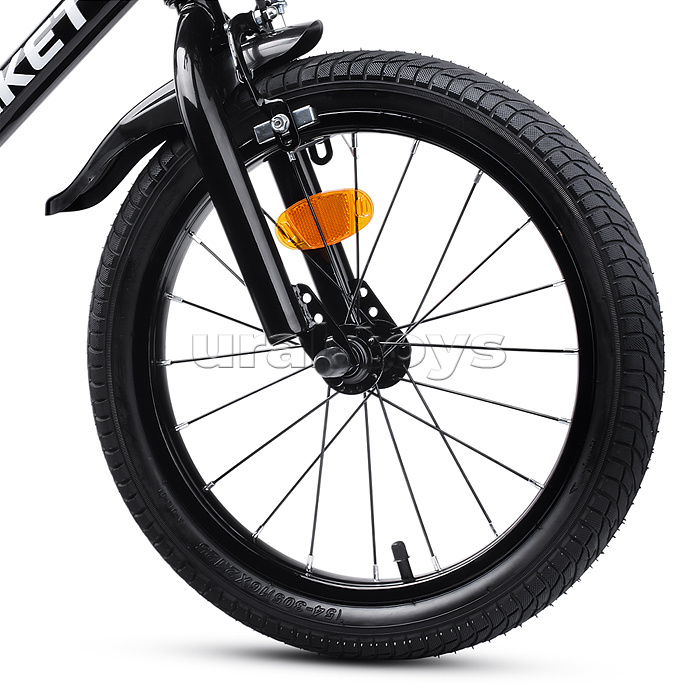 Велосипед 16" Rocket First, цвет черный