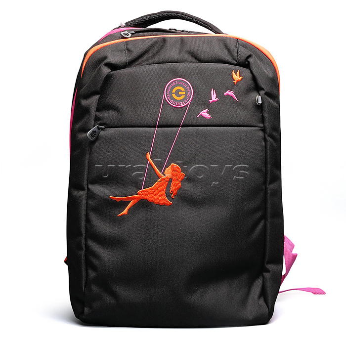 Рюкзак (/1 черный - оранжевый)