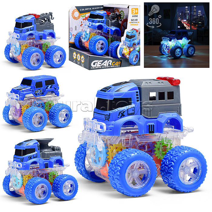 Машина "Трюкач" в коробке