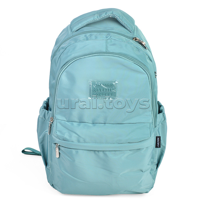 Рюкзак "Modern Concept Soft" подростковый 42x31x20 см (18 л) 500 г, текстильный, 1 отделение на молнии с уплотненным отделением для ноутбука до 15 дюймов и книг, мятный