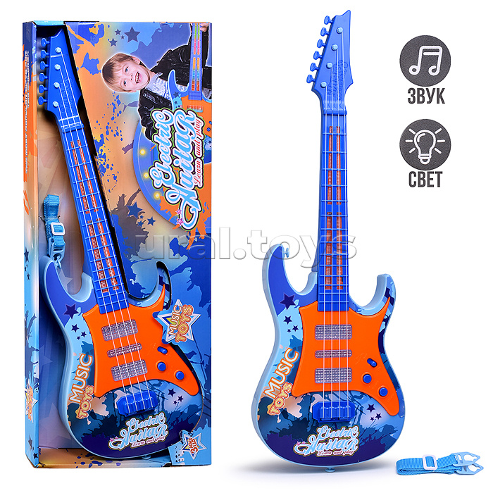 Гитара "Электро музыка" в коробке Гитара "Электро музыка" в коробке