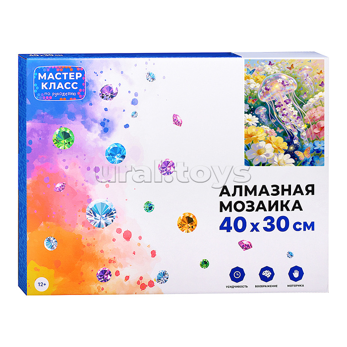 Мозаика алмазная "Медуза" 30*40 см