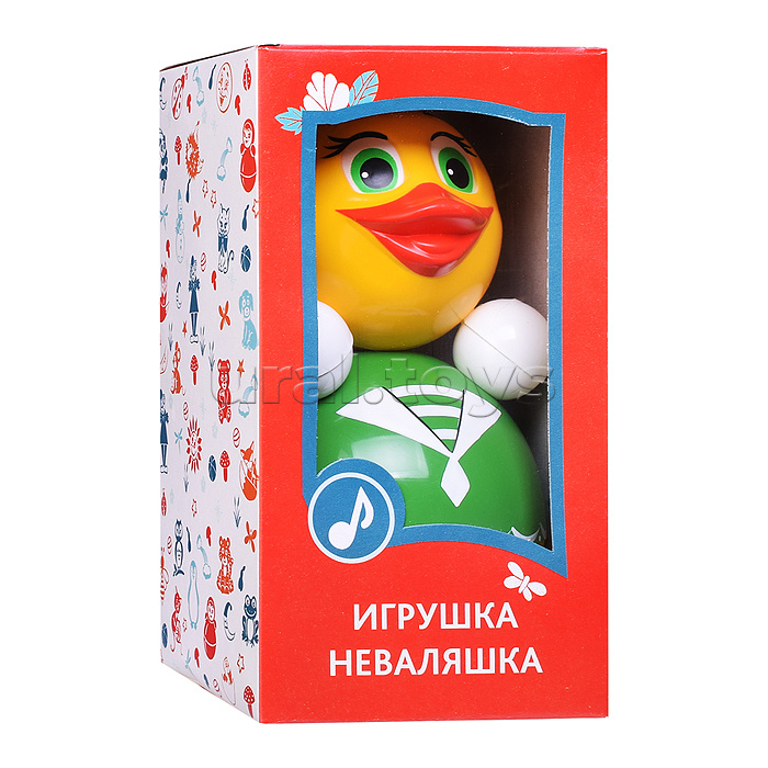 Неваляшка Утенок-морячок в худ. упаковке