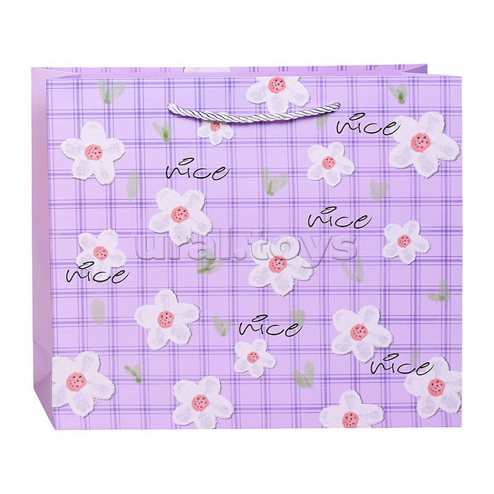 Пакет подарочный "Милый подарочек" 31*25*8см.