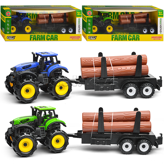 Трактор "Farm car-1" в коробке Трактор "Farm car-1" в коробке