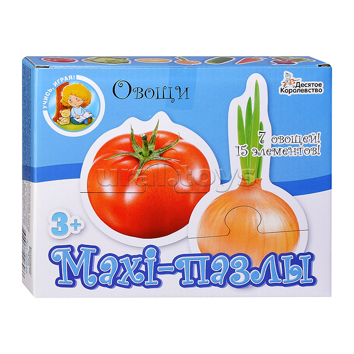 Пазлы макси "Овощи" (14 эл.)