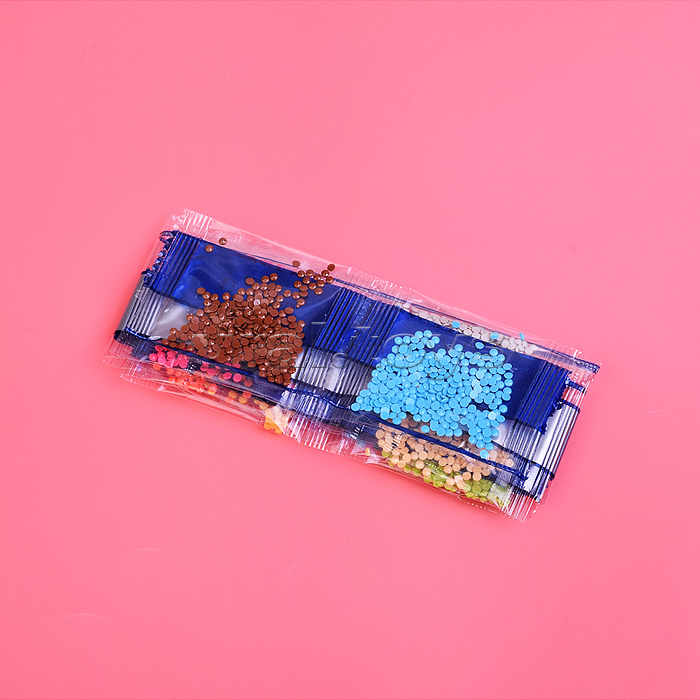 Мозаика алмазная "Веселая киска" в коробке