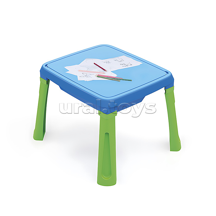 Игрушка Песочница игровая 3в1 color, песок-вода-столик, с аксесс.