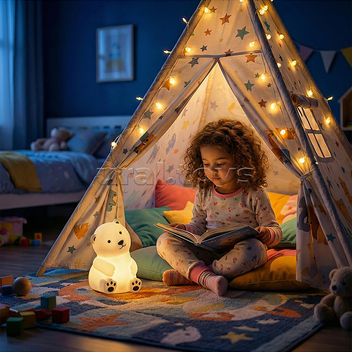 Ночник "Мишка" в коробке