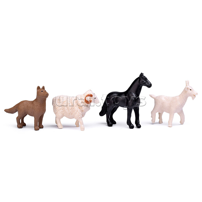 Набор животных "Дружная компания" в коробке