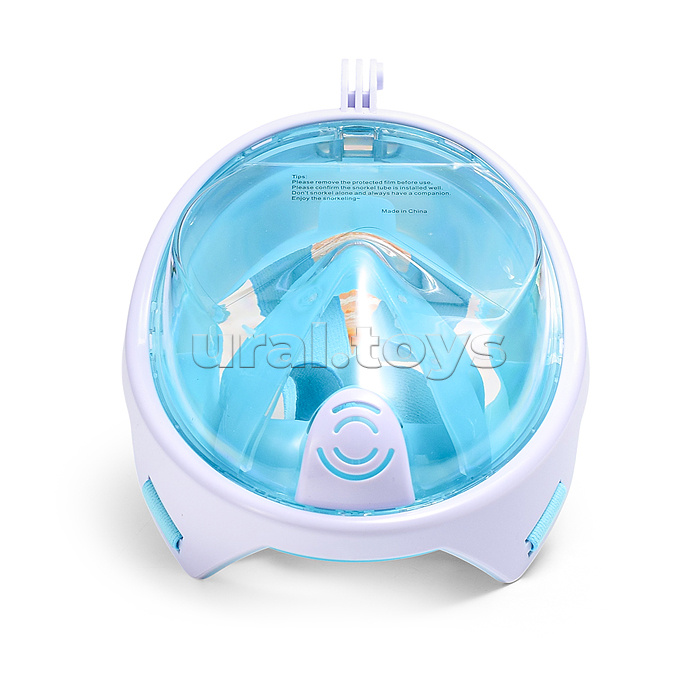 Маска для плавания и снорклинга с креплением для камеры