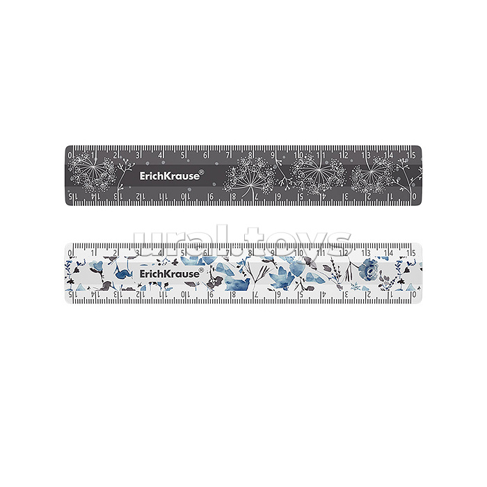 Линейка пластиковая Frozen Beauty, 15см, ассорти