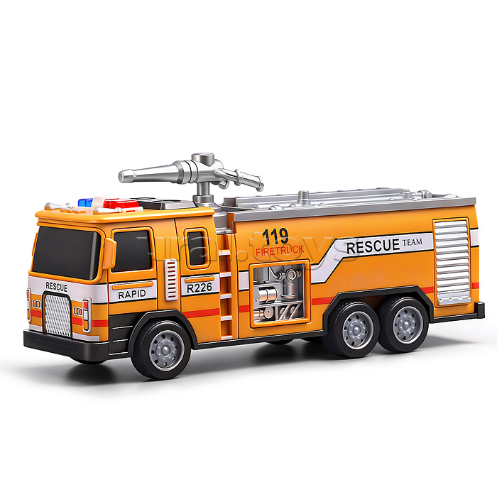 Набор машин "Пожарный транспорт" (инерционные) в коробке