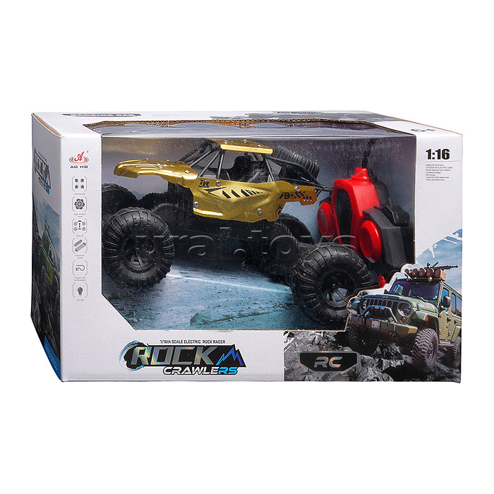 Машина "Вседорожник" р/у, 27 MHz, в коробке