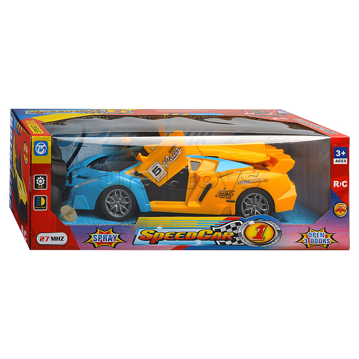 Машина "Супер гонка" р/у, 27 MHz, в коробке