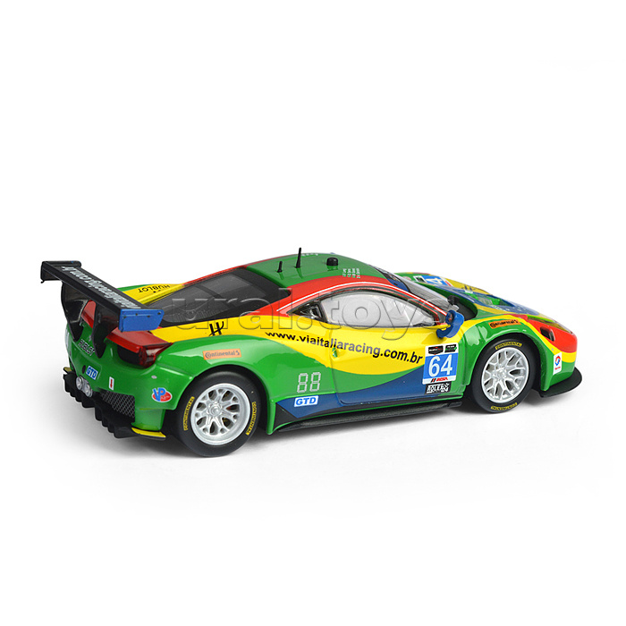 Гоночная машинка die-cast Ferrari - 458 Italia GT3 2015, 1:43, разноцветная