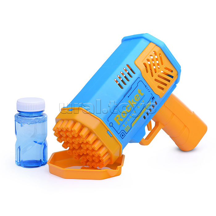 Бластер для пускания мыльных пузырей (40 отверстий) в коробке