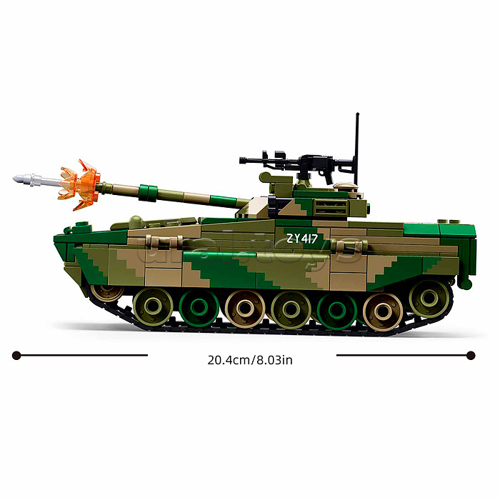 Конструктор "Боевая машина пехоты" (385 дет.) в коробке