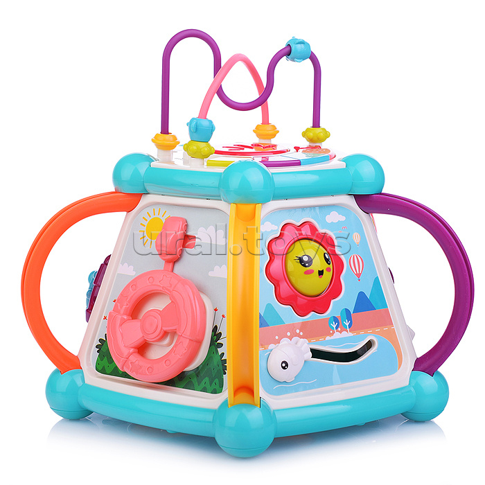 Бизиборд "Кубик" в коробке