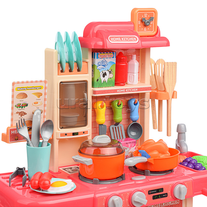 Игровой набор кухня "Время игры" цвет красный, в коробке
