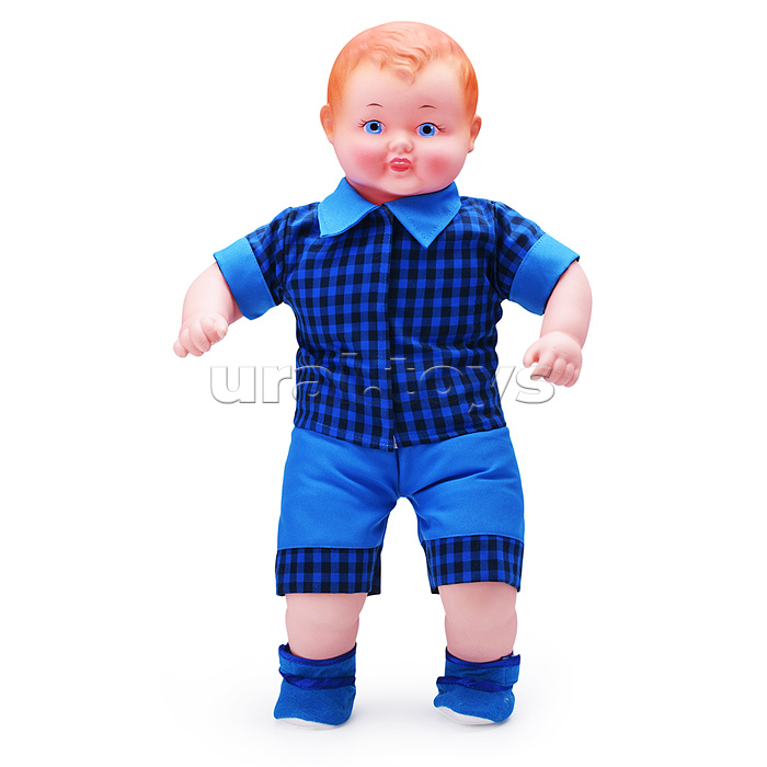 Кукла Володя Юнга мягконабивной 60см в пакете