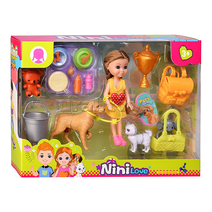 Кукла с аксессуарами "Тея" в коробке