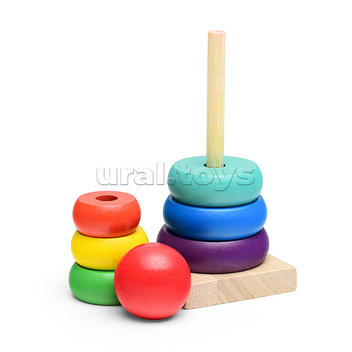 Пирамидка "Радуга"