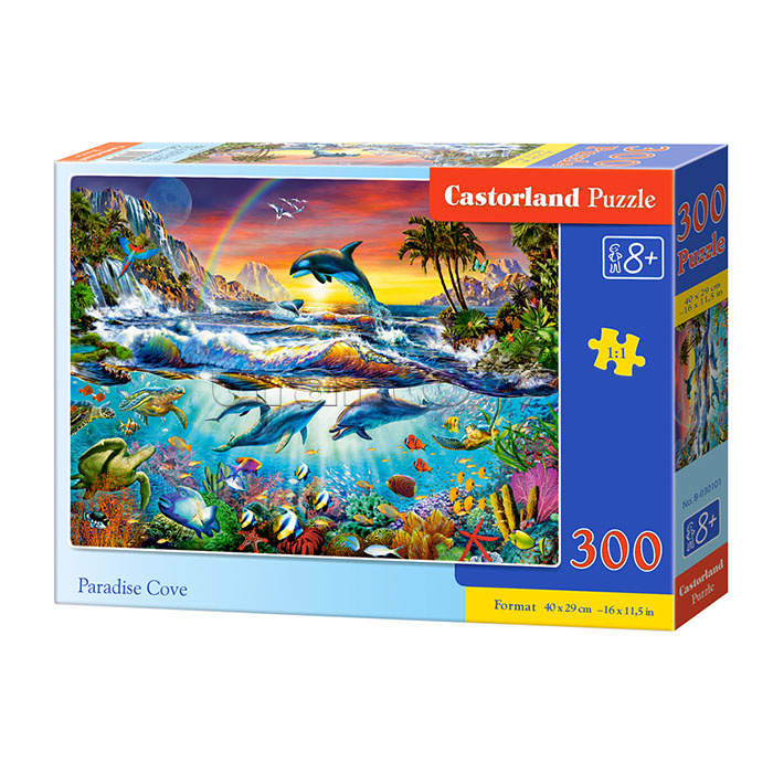 Пазлы 300 "Райская бухта"