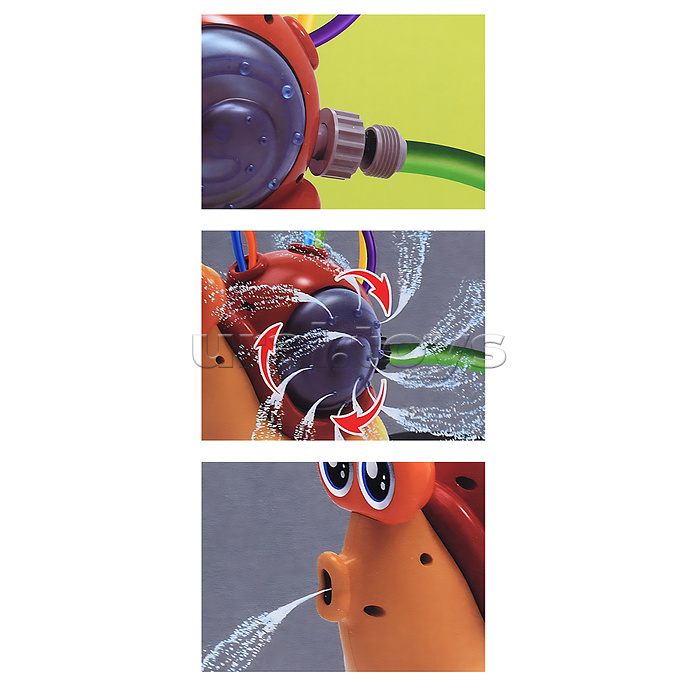 Игрушка - брызгалка "Улитка" в коробке