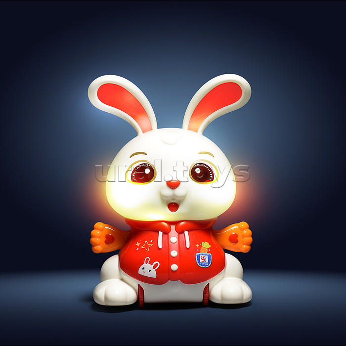 Интерактивная игрушка "Заяц" на батарейках, в коробке