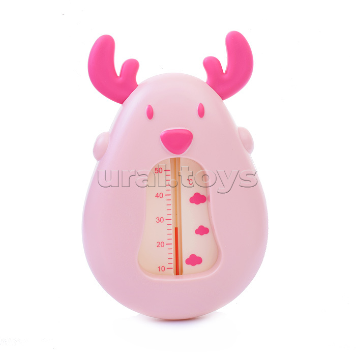 Термометр "Олень", розовый