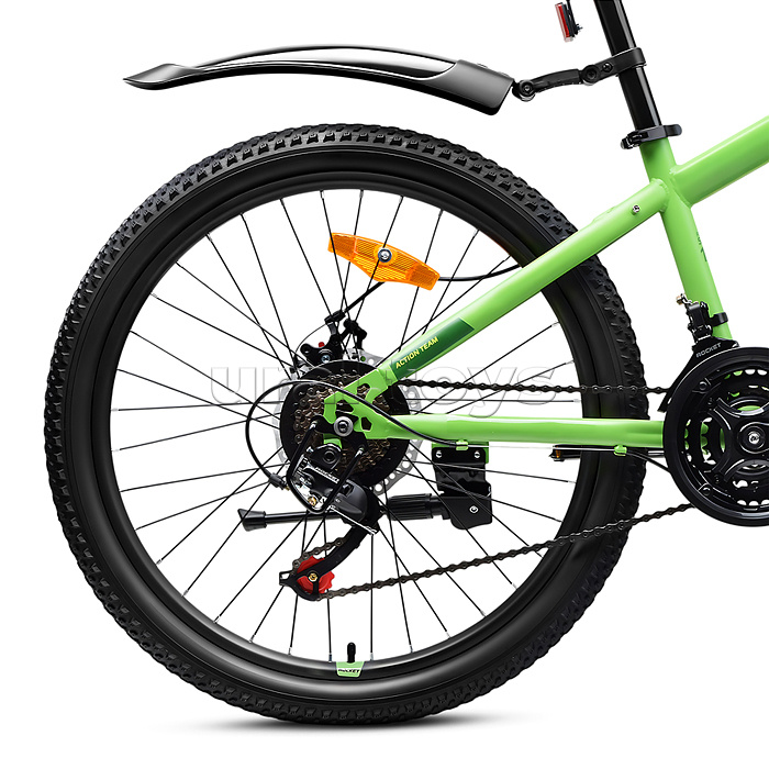 Велосипед 24" Rocket Aries 2.0 , цвет зеленый, размер 13"