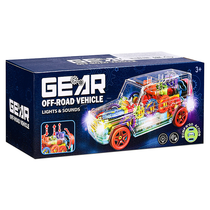 Машина на батарейках, в коробке