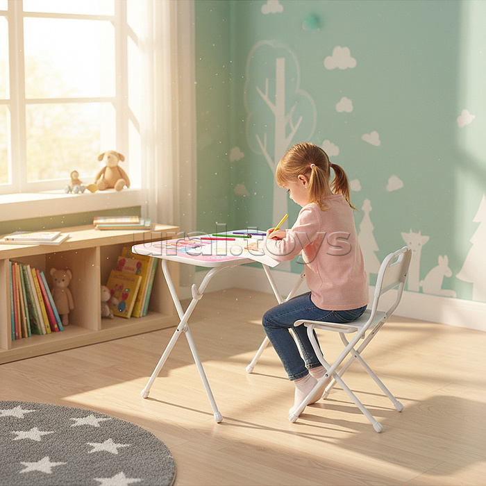 Комплект детской мебели "Маленькая модница"