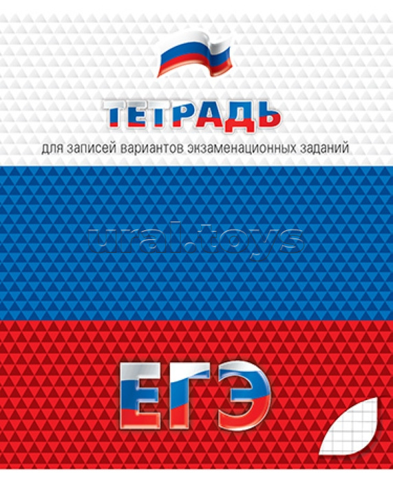 Тетрадь для подготовки к ЕГЭ 48л. клетка