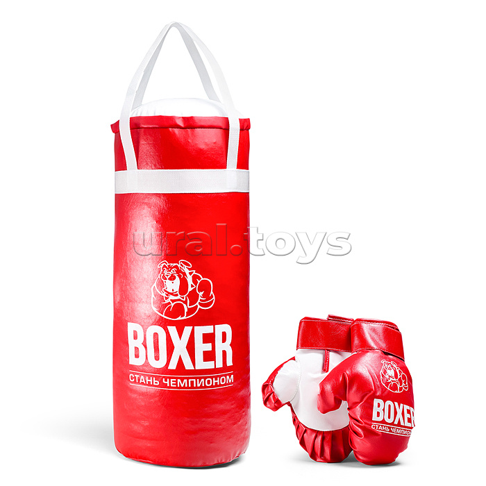 Боксерский набор №4 60см (красный)