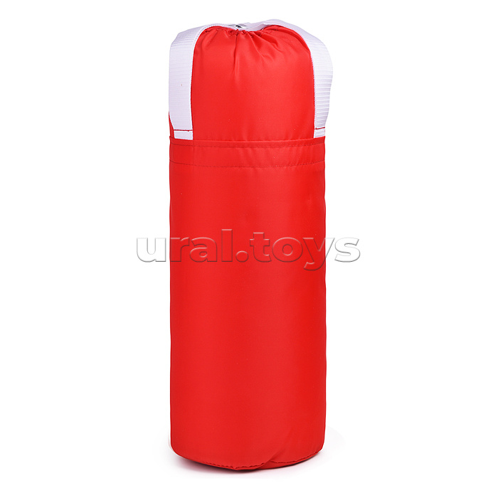Набор детский игровой (перчатки, груша 50 см.) Оксфорд (красный)