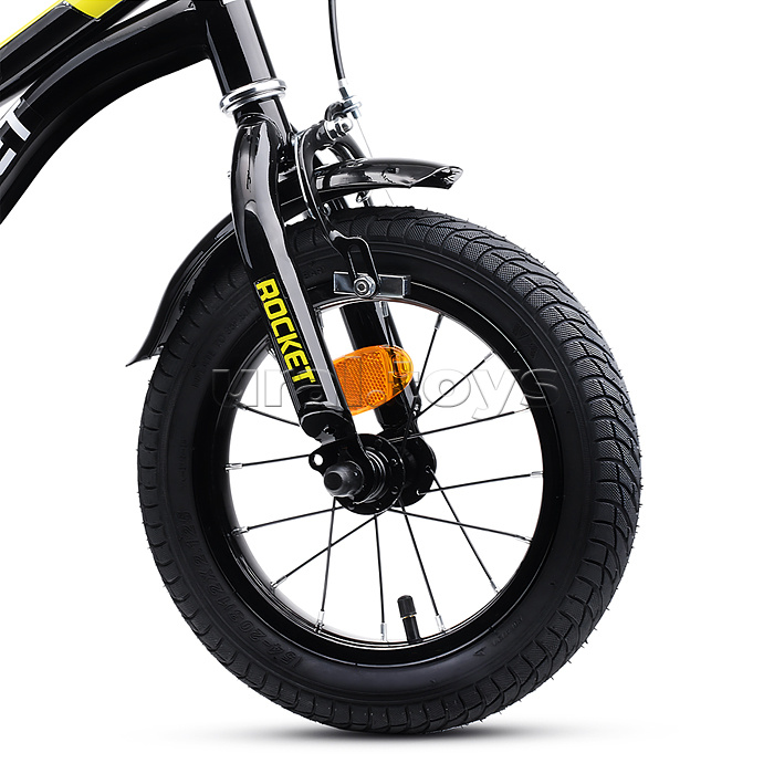Велосипед 12" Rocket Kind, цвет черный