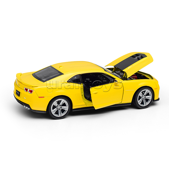 Машинка 1:24 Chevrolet Camaro ZL1, желтый Машинка 1:24 Chevrolet Camaro ZL1, желтый