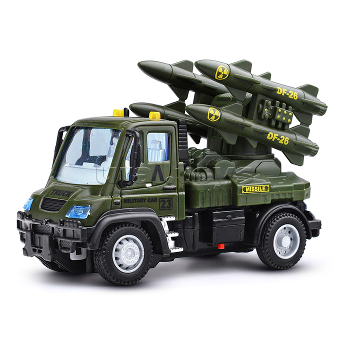 Машина "Военная. Ракетная установка" р/у, в коробке