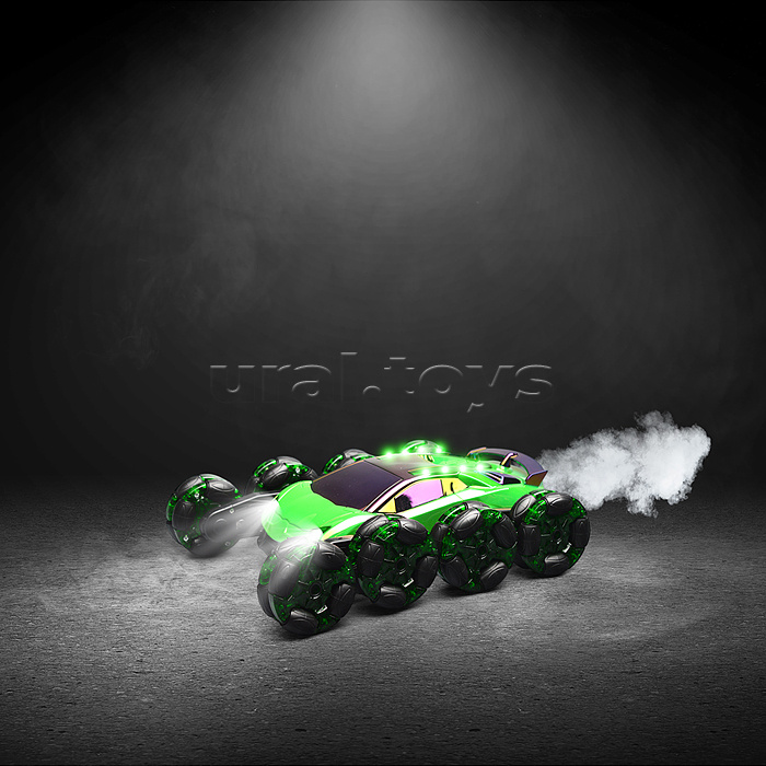 Машина "Трюк №2" р/у, 27 MHz, в коробке