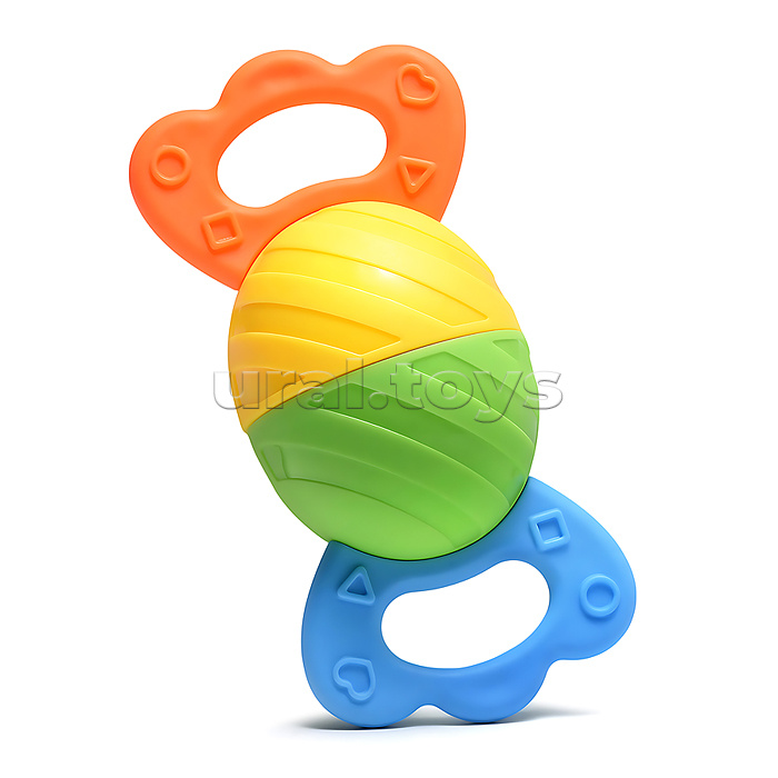 Набор погремушек "Забавные зверята" в пакете