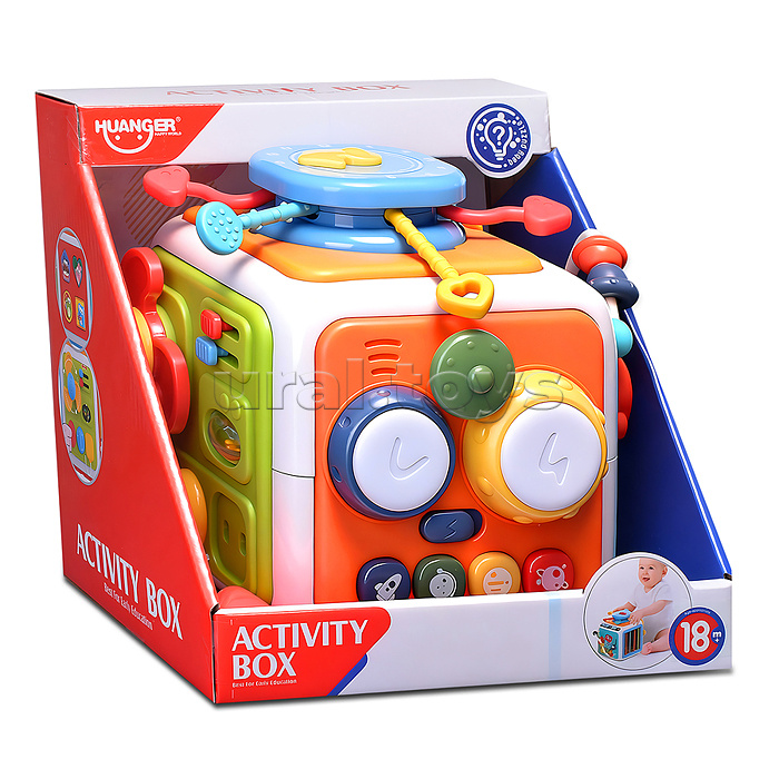 Куб развивающий "Умный малыш" в коробке