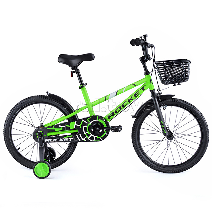 Велосипед 20" Rocket 100, цвет зеленый
