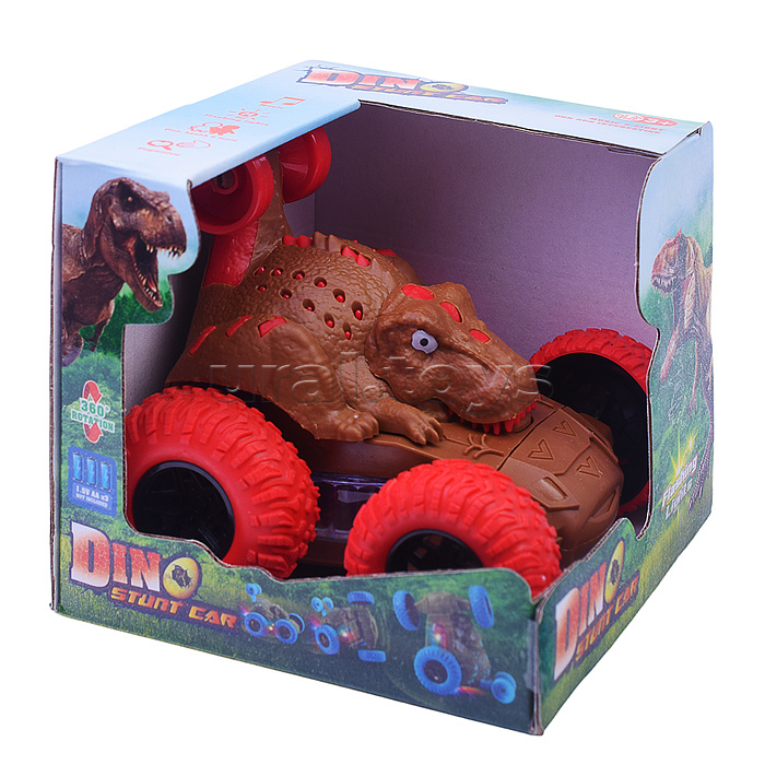 Машина "Дино" (свет, звук) в коробке Машина "Дино" (свет, звук) в коробке
